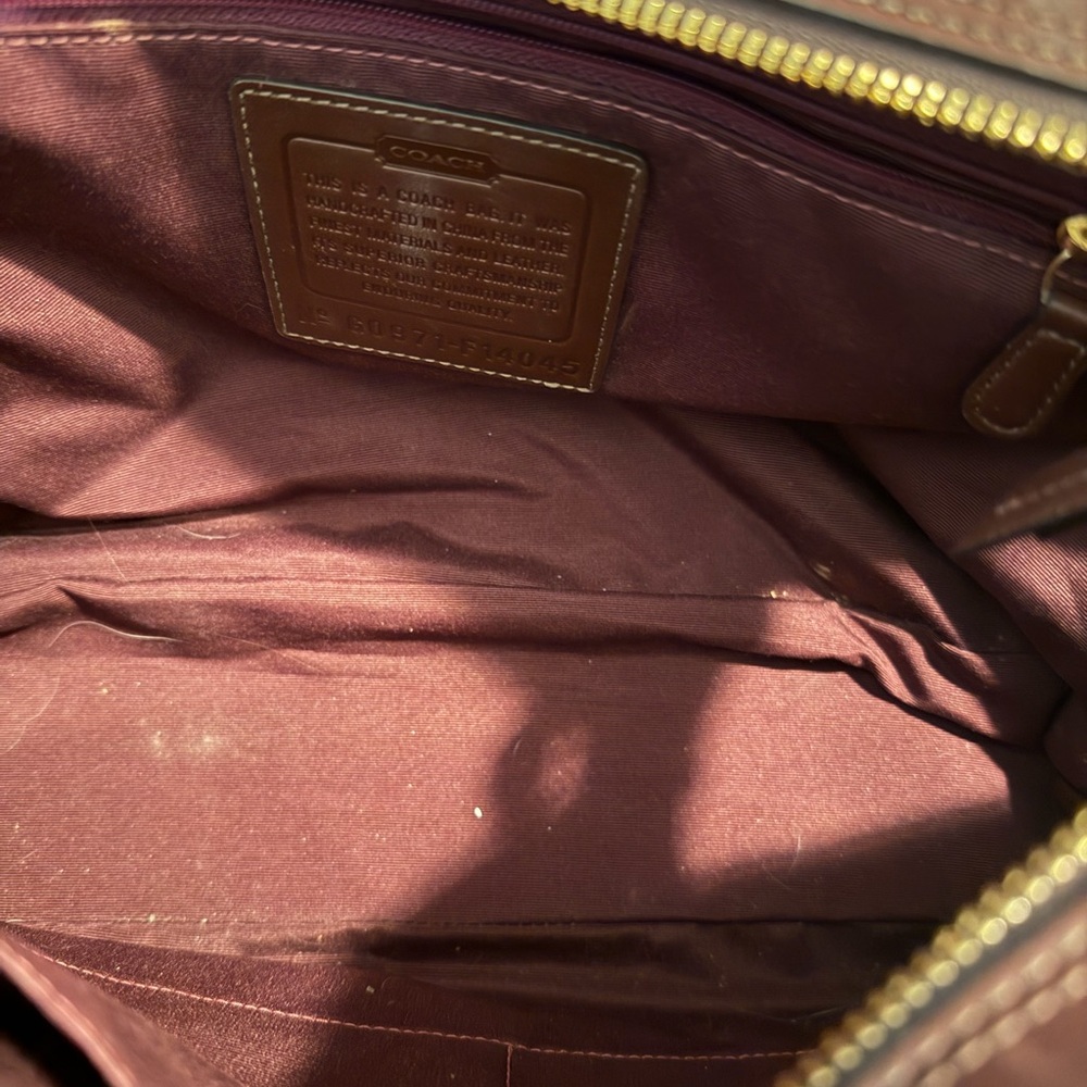 Coach Bleecker Patchwork Pink Leather Tote - Picture 7 of 7